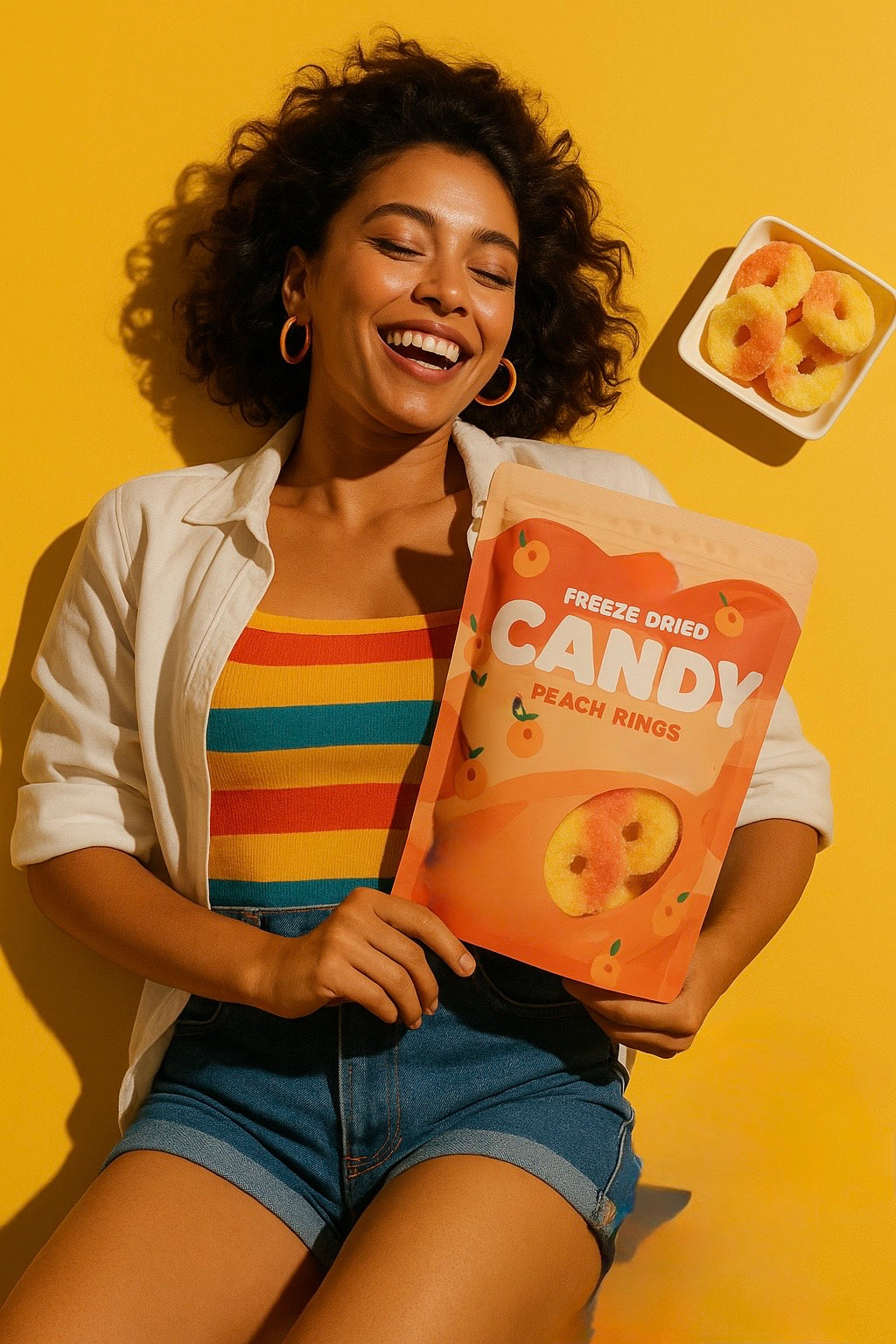 Peach Rings(BUY 4 GET 1 FREE)