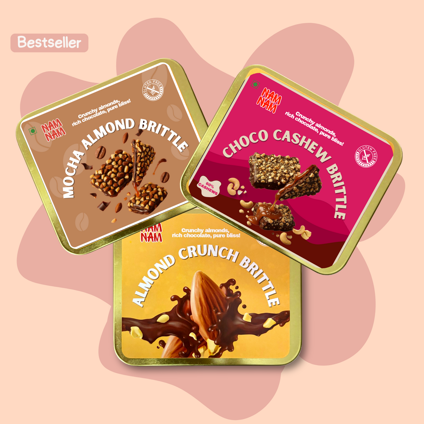 Brittle Bestsellers Trio