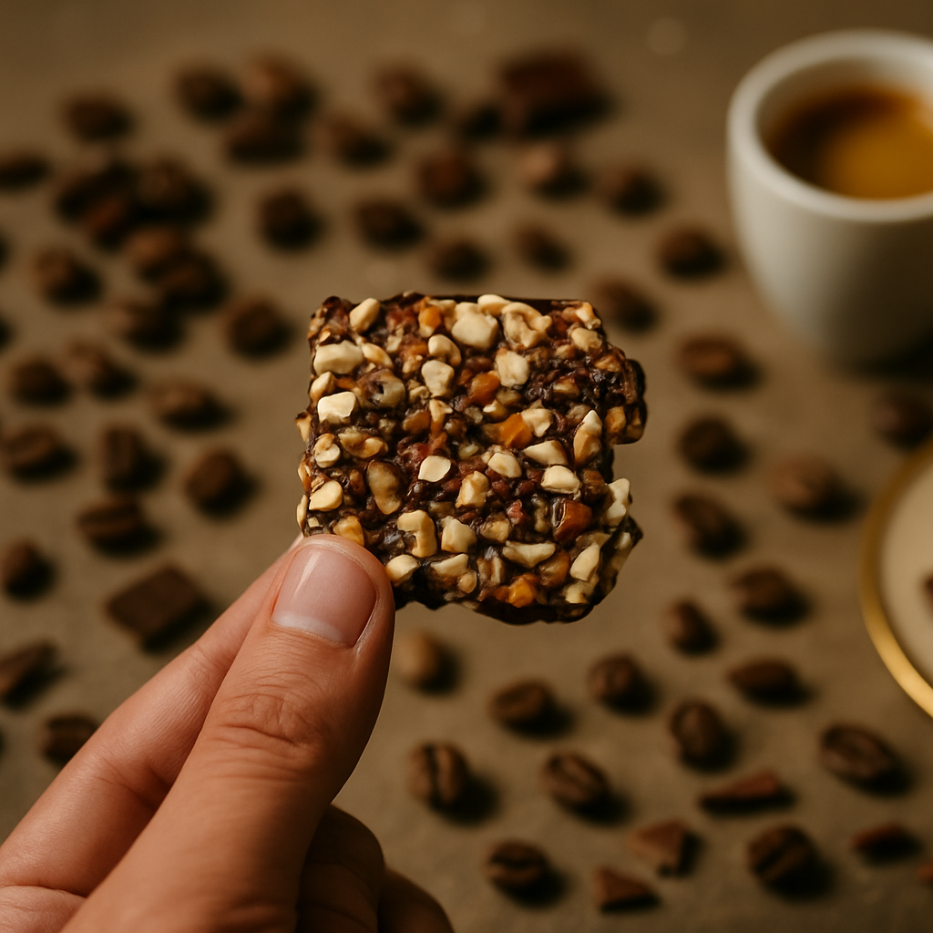 Mocha Almond Brittle (Made with 60 % Almonds)