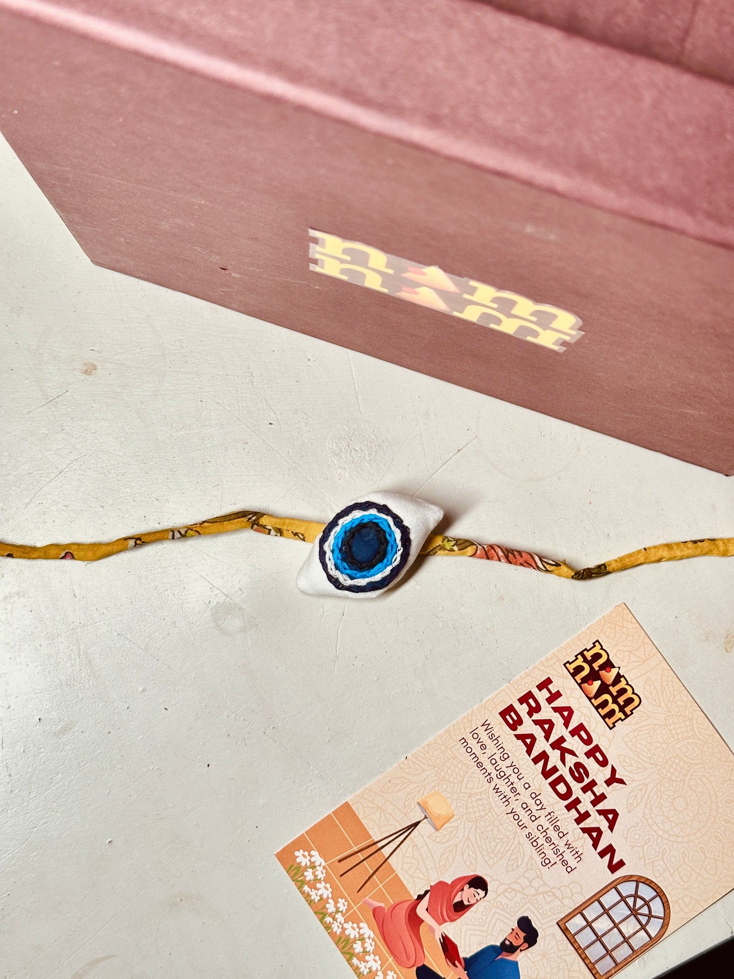 100% cotton fabric Rakhi