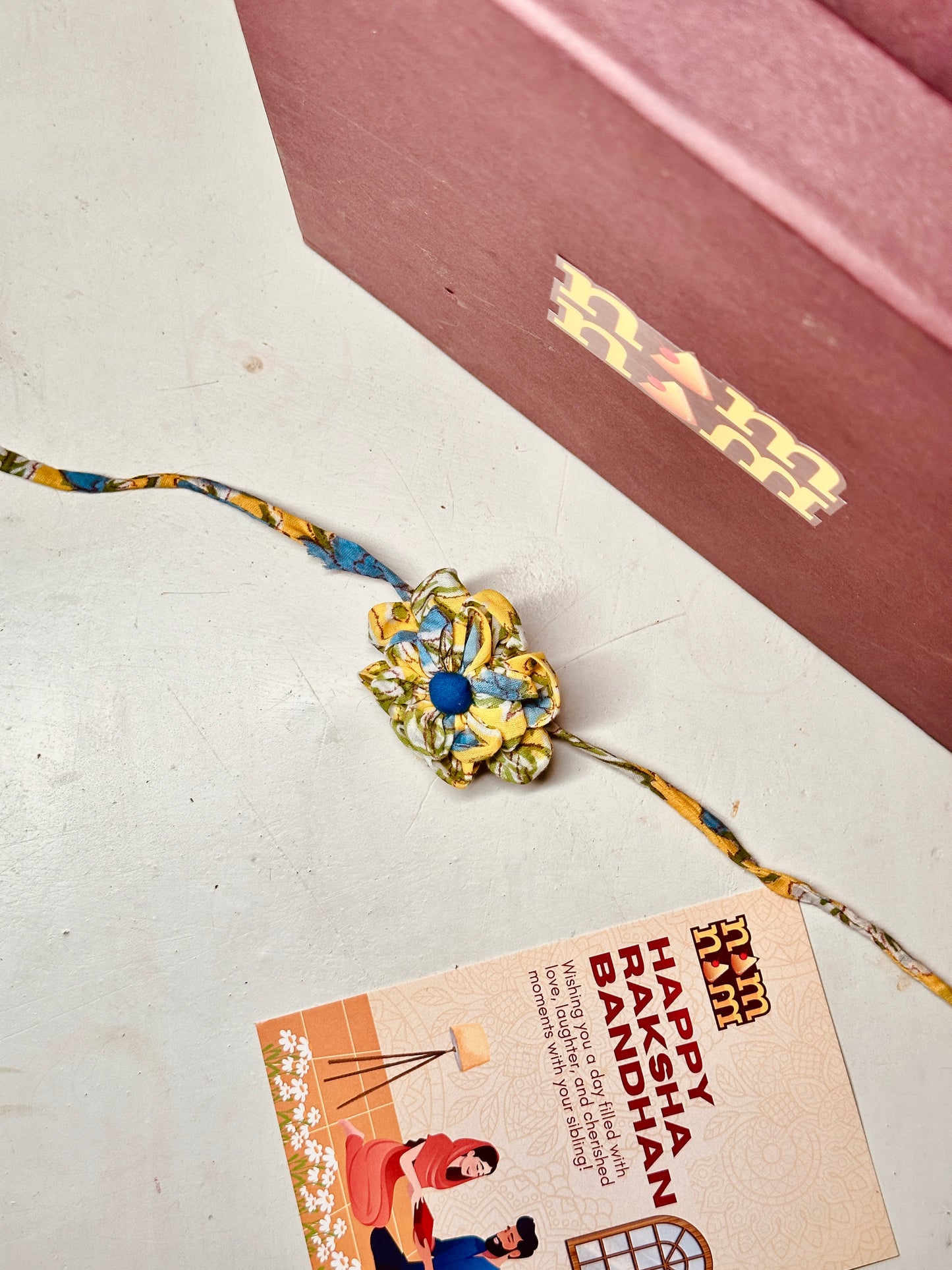 100% cotton fabric Rakhi