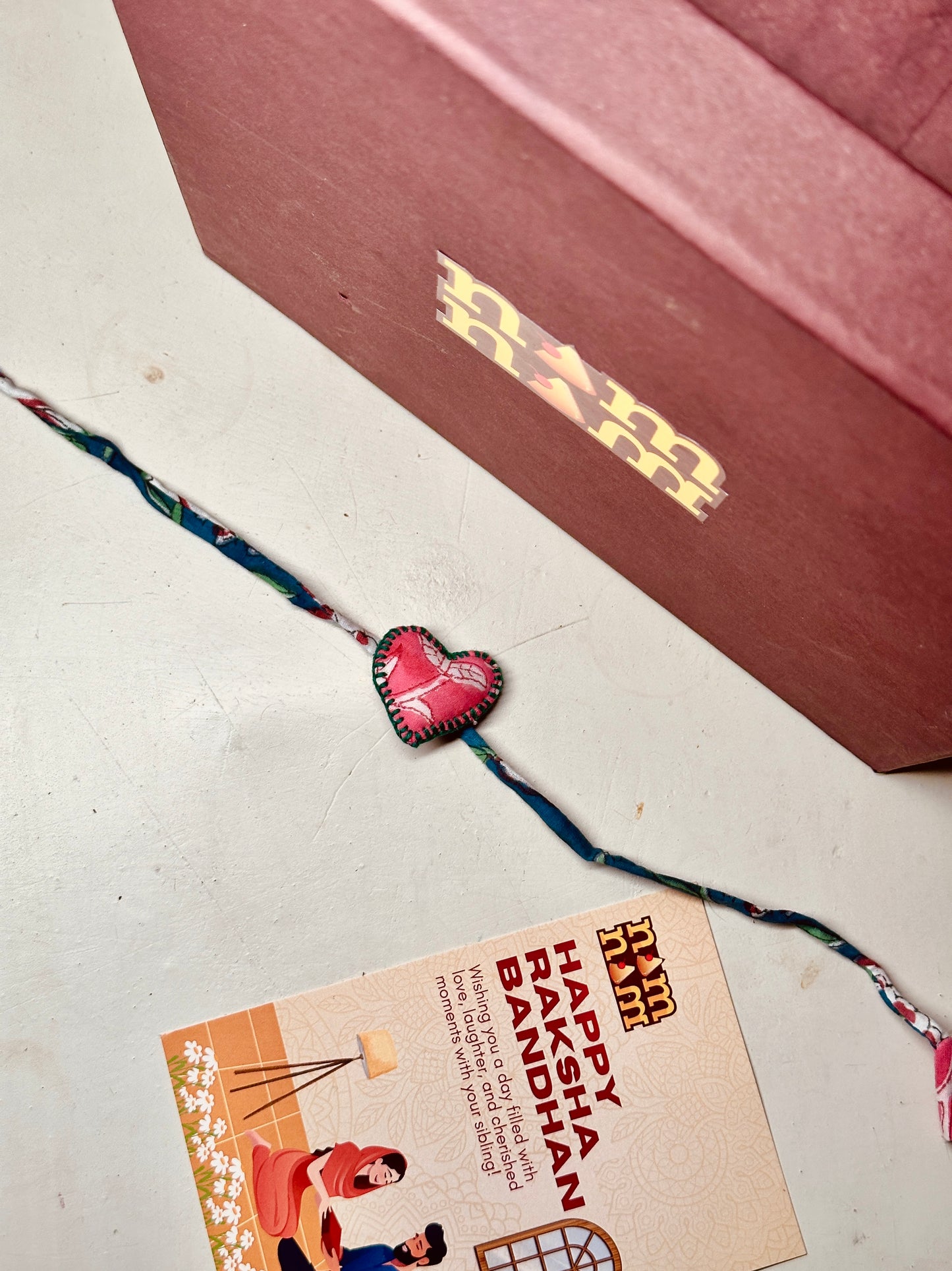 100% cotton fabric Rakhi