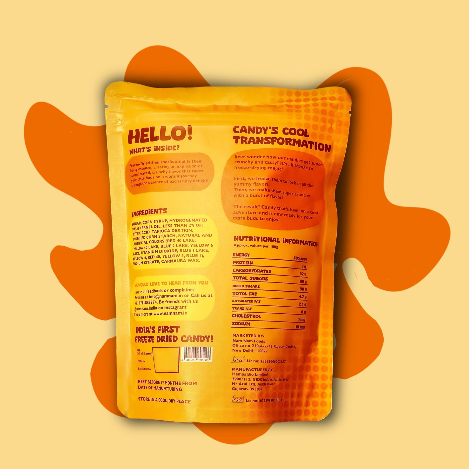 Fruity Shellshocks - Freeze Dried Candy