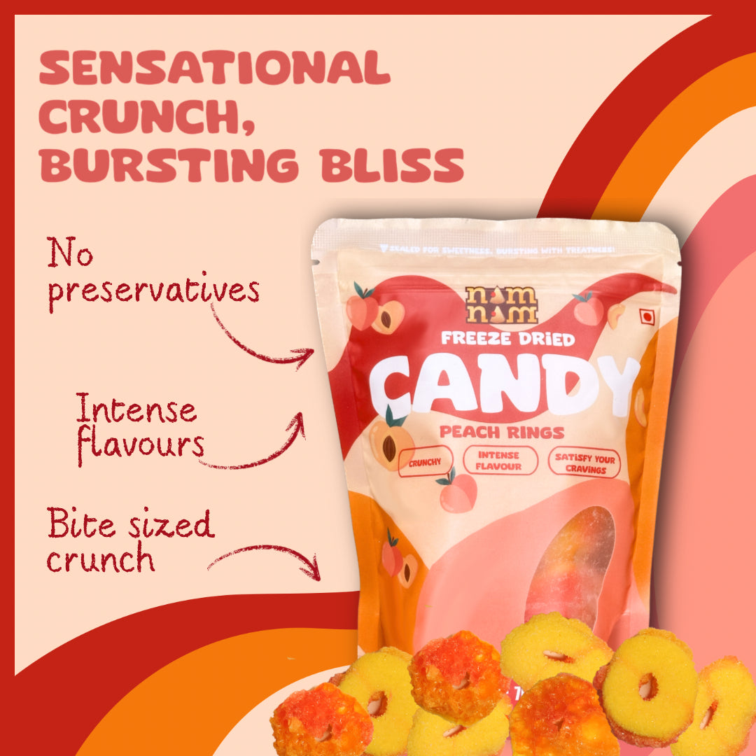 Peach Rings(BUY 4 GET 1 FREE)