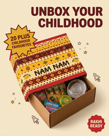 NAM NAM RAKHI HAMPER — THE NOSTALGIA BOX