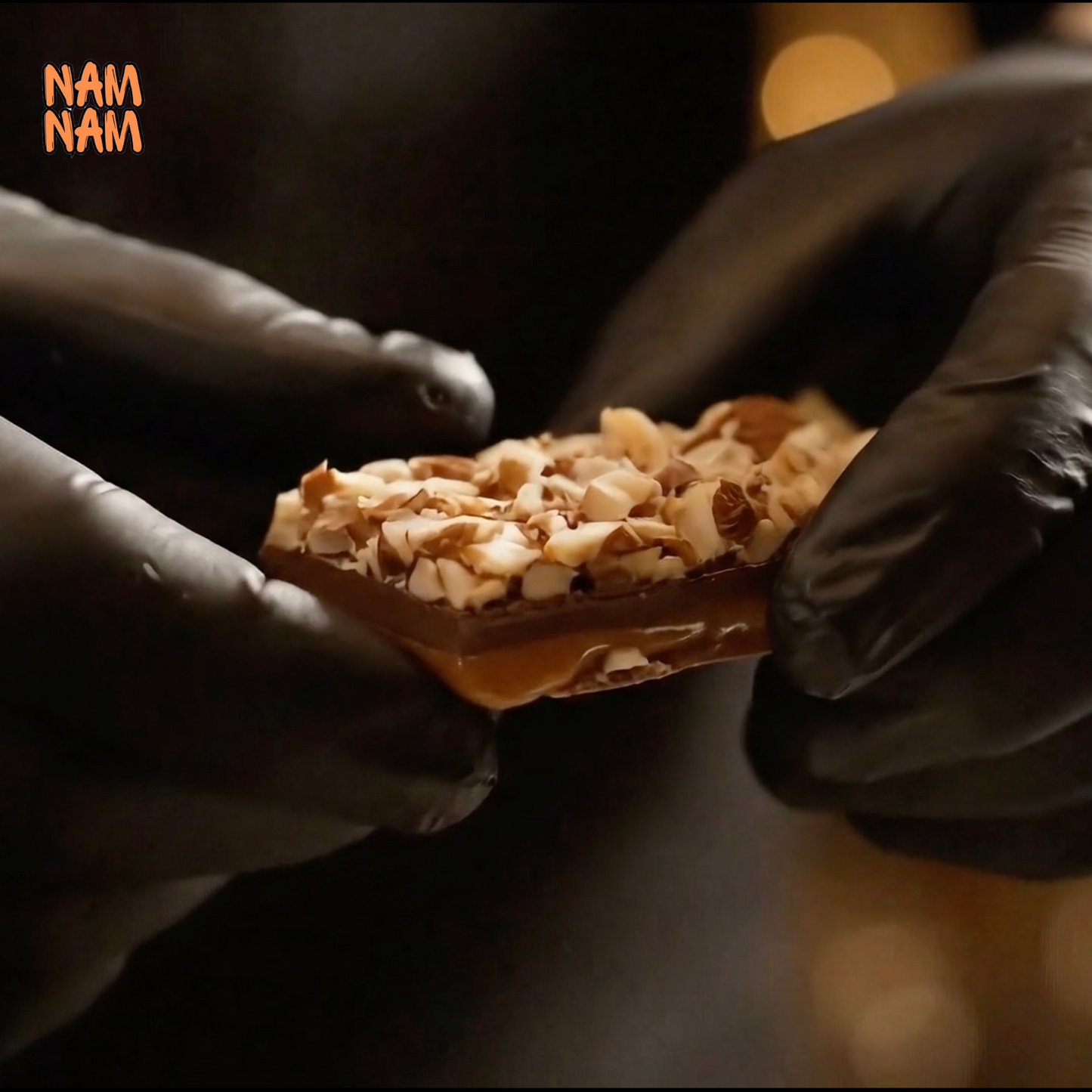 Mocha Almond Brittle (Made with 60 % Almonds)