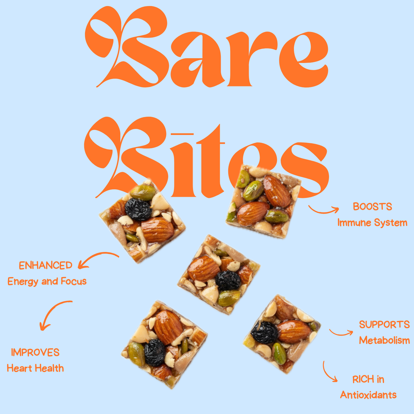 Bare Bites – Real Nuts, Seeds & Berries Clumped Into Honest Bites