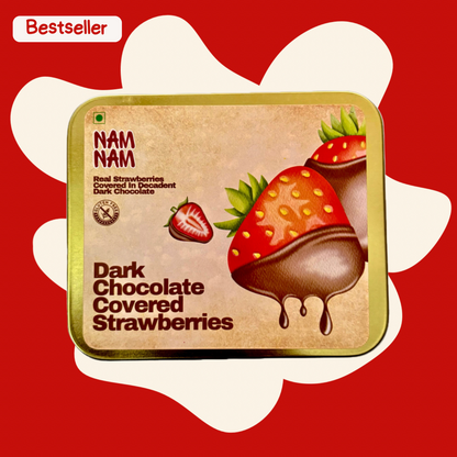 Dark Chocolate Covered Strawberries – Dipped in Belgian Couverture