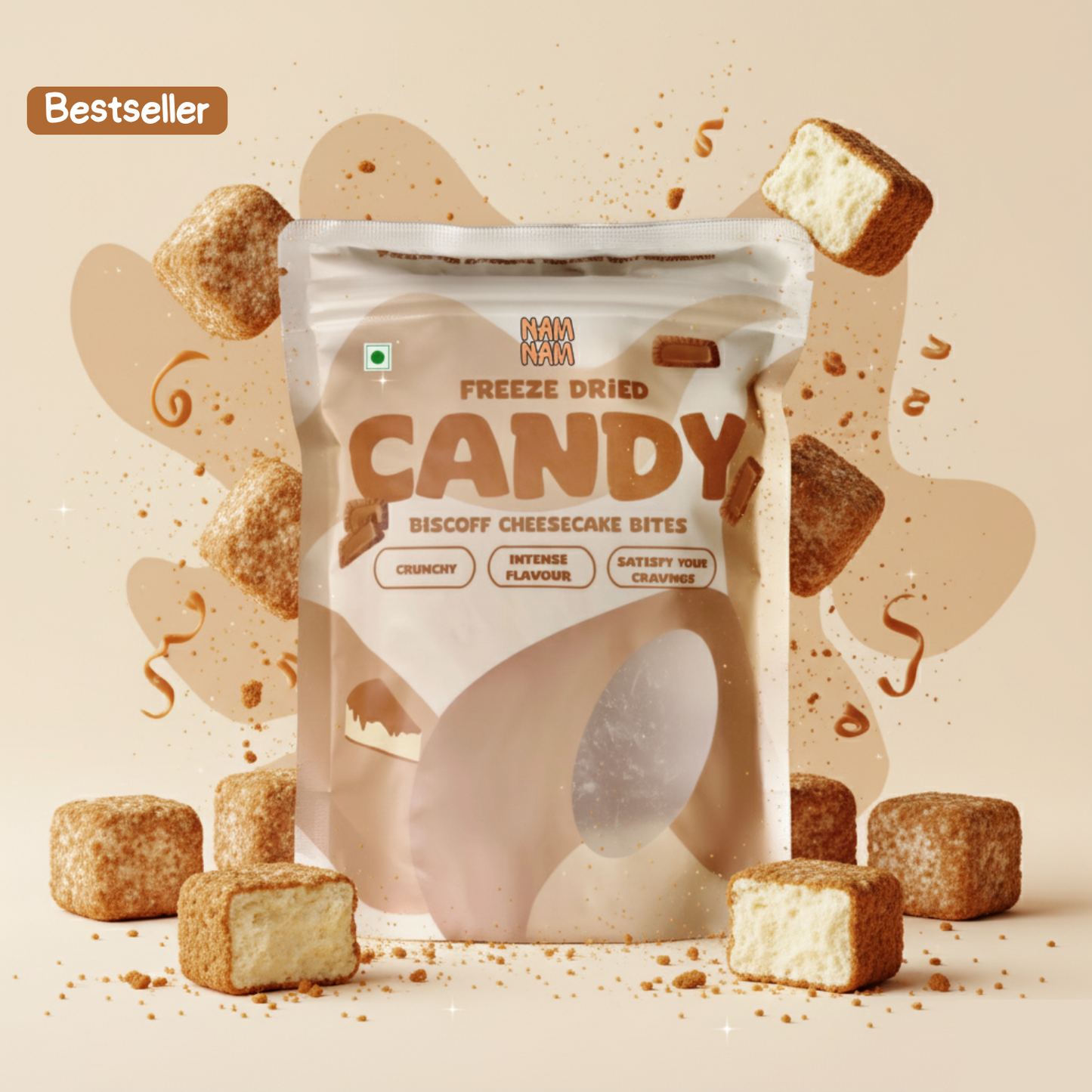 Biscoff Cheesecake Bites