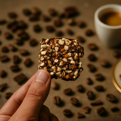 Mocha Almond Brittle (Made with 60 % Almonds)
