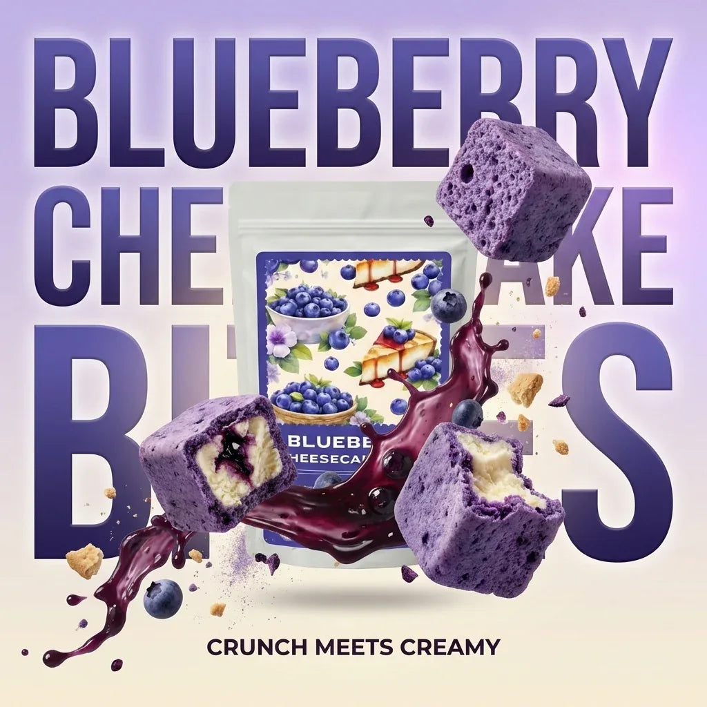 Blueberry Cheesecake Bites
