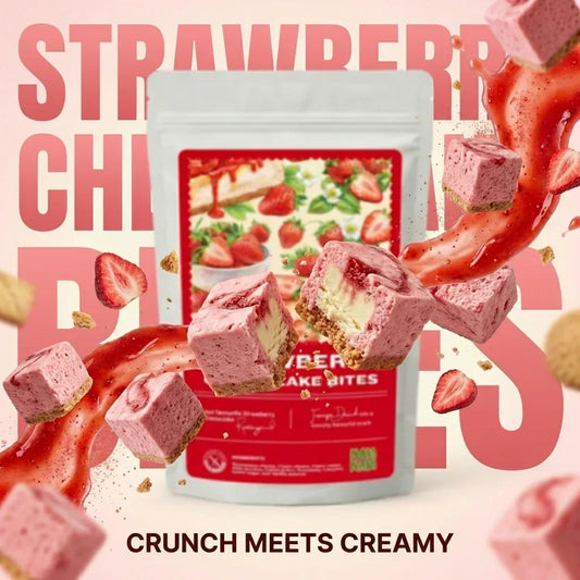 Strawberry Cheesecake Bites