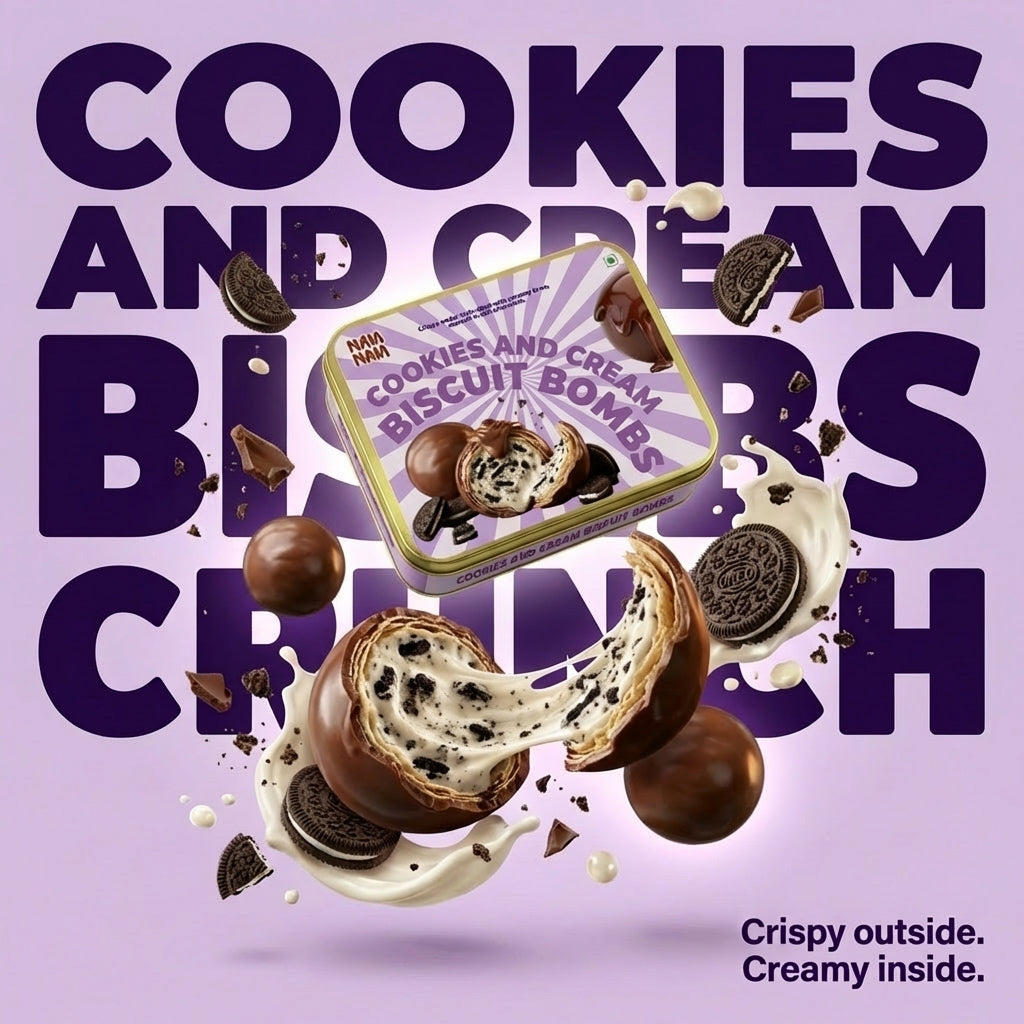 Cookies and cream Bombs