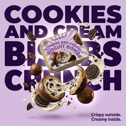 Cookies and cream Bombs