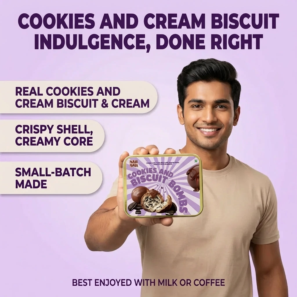 Cookies and cream Bombs