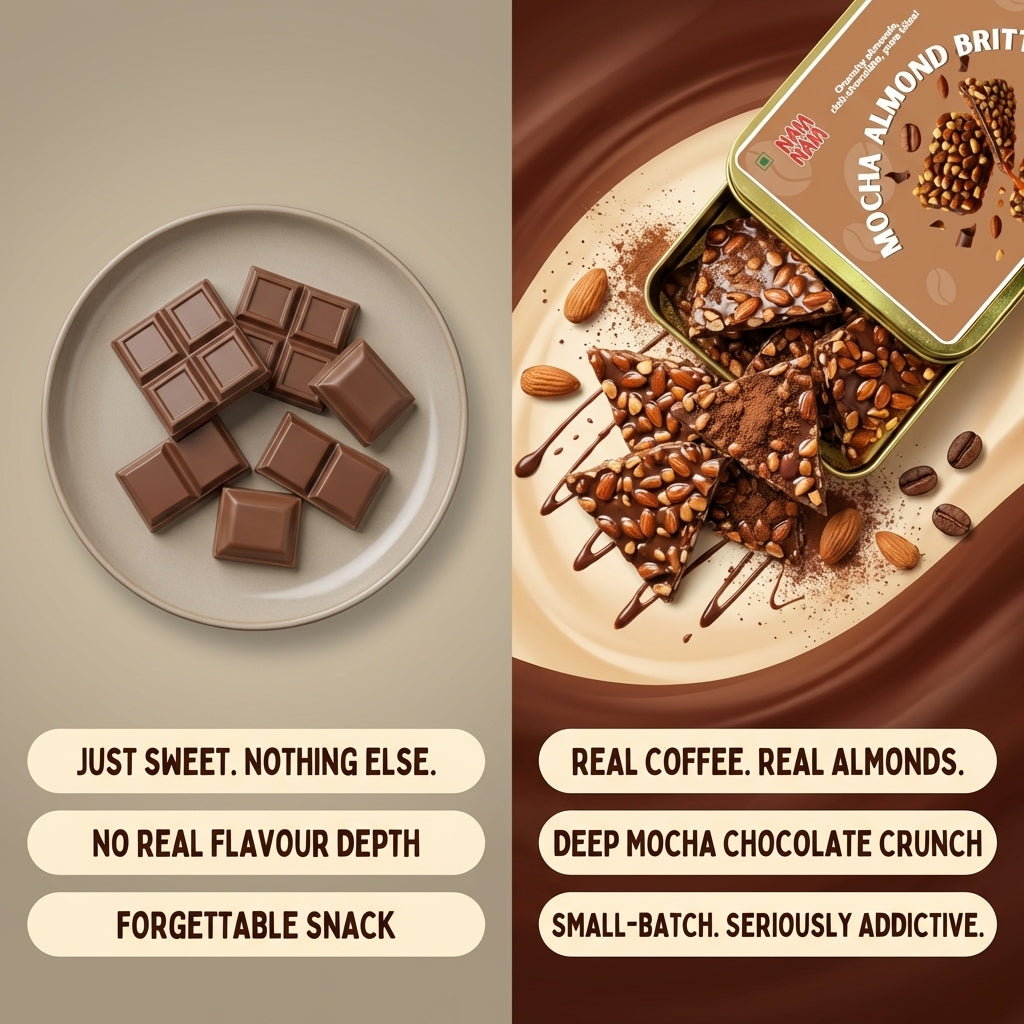 Mocha Almond Crunch - The Coffee Forward Brittle