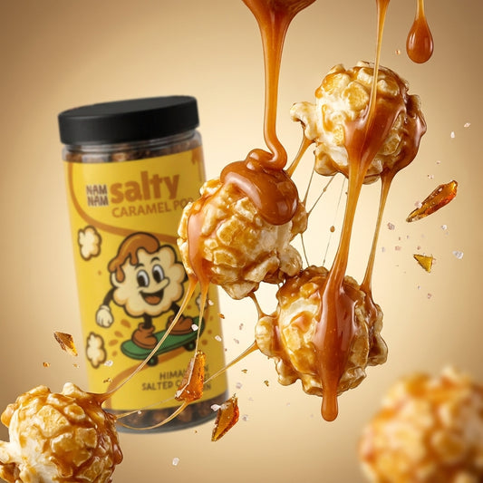 Himalayan Salted Caramel Popcorn