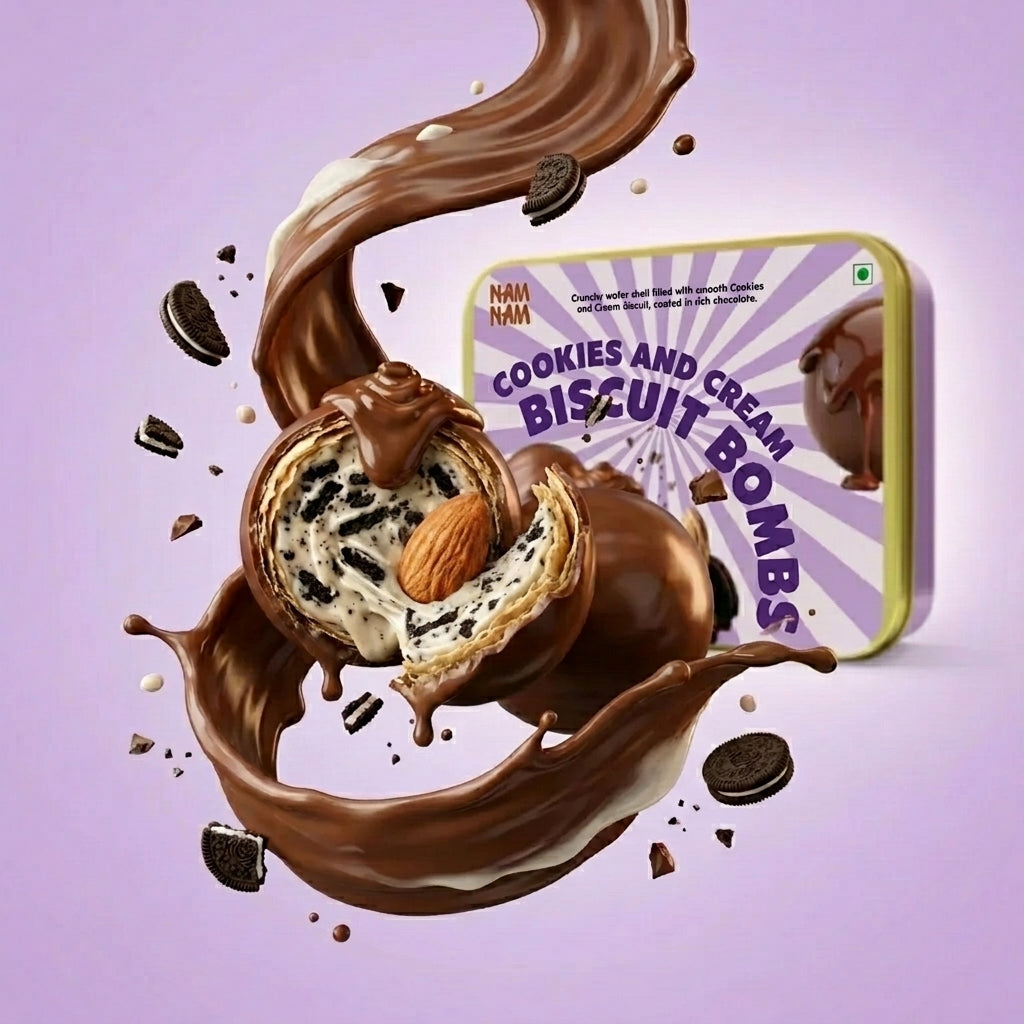 Cookies and cream Bombs
