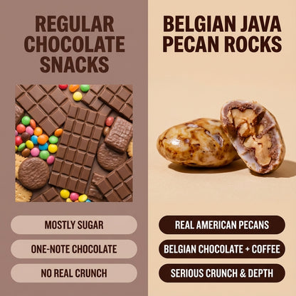Belgian Java Pecan Rocks