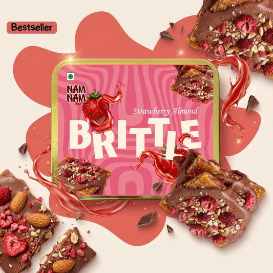 Strawberry Almond Crunch - nam nam