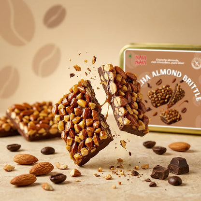 Mocha Almond Crunch - The Coffee Forward Brittle
