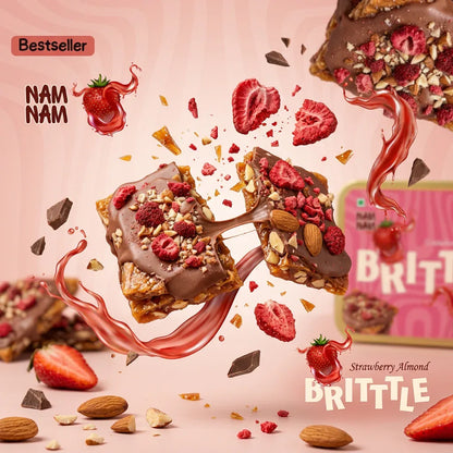 Dark Strawberry Almond Crunch