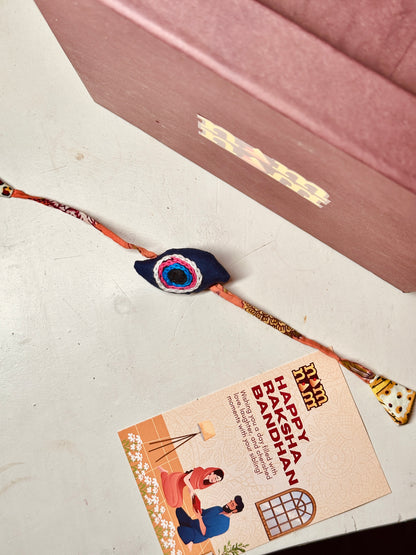 100% cotton fabric Rakhi