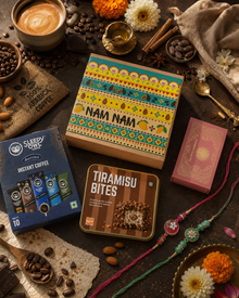NAM NAM RAKHI HAMPER — THE CAFFEINATED SIBLING