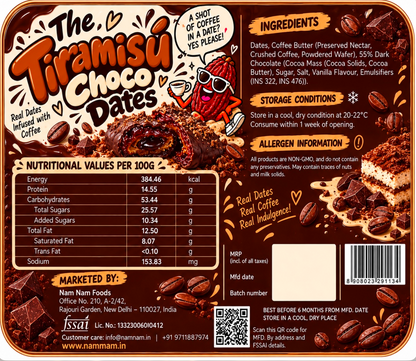 Tiramisu Choco Dates