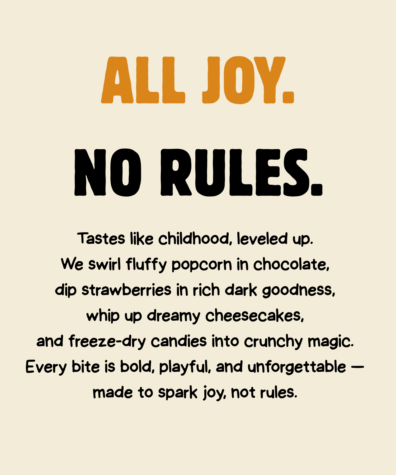 All Joy. No Rules. Nam Nam banner
