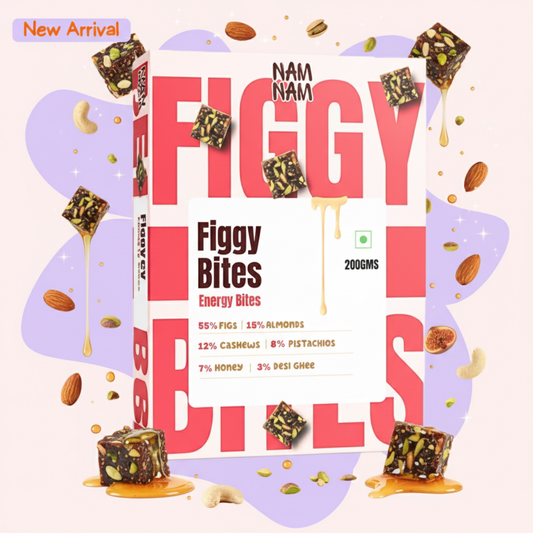 Figgy Bites – Real Figs, Nuts & a Touch of Ghee in Every Bite