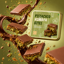 Dubai Pistachio Kunafa Bites(Belgian Couverture)